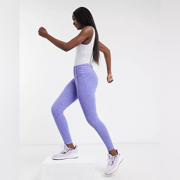 Free People Movement Hybrid Legging Brushed Maroon - Picture 1 of 6